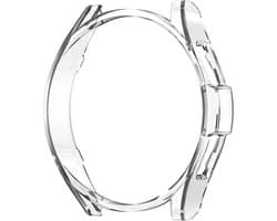 Hard Plastic Bumper Hoesje Transparant Geschikt voor Samsung Galaxy Watch 6 40MM