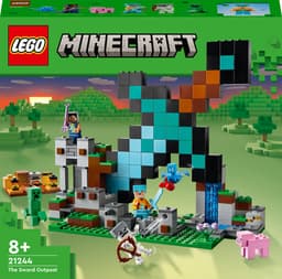 LEGO Minecraft Uitvalbasis Zwaard Bouwspeelgoed - 21244 — thumbnail 1