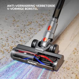 Stofzuiger Draadloos 500 Watt met 32000Pa Zuigkracht - Touchscreen - 60 minuten Looptijd - Afneembare Oplaadbare Accu - Voor Vloer, Tapijt, Dierenharen - (Energieklasse A+++) — thumbnail 5