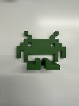 Space Invaders Hoofdtelefoonhouder - muurbevestiging - wandbevestiging - Groen — thumbnail 3