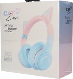 Doobs Cathy Kinder koptelefoon | Bluetooth 5.1 | Katoor | RGB LED | Draadloos | Comfort - blauw — thumbnail 3