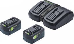 Festool CTLC MINI I-Basic accu mobiele stofafzuiger 36 V ( 2x 18 V ) stofklasse L + 2x accu 5.0 Ah + dubbele lader + systainer — thumbnail 4