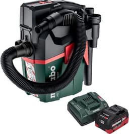 Metabo AS 18 L PC Compact accustofzuiger 18 V 6 l IPX4 stofklasse L nat en droog + 1x accu 8,0 Ah + oplader — thumbnail 2