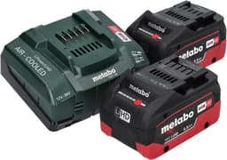 Metabo AS 18 L PC Compact accustofzuiger 18 V 6 l IPX4 stofklasse L nat en droog + 2x accu 5,5 Ah + oplader — thumbnail 5