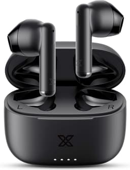 XELAR® - Draadloze Oordopjes – Bluetooth Oordopjes – Oortjes draadloos – Oordopjes draadloos - Oplaadcase - Microfoon - Bellen - Sport - Hardlopen EarPods -Zwart — thumbnail 1