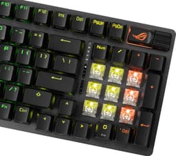 Asus ROG Strix Scope II 96 - Toetsenbord - Draadloos - Bluetooth 5.1 - USB - 1000 Hz - RGB - zwart — thumbnail 5