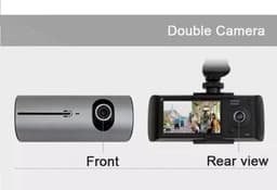 TechU™ Dashcam Voor en Achter Camera – M21 Grijs – Dashboardcamera – 2.7” Scherm – 140° Wijdhoeklens – G-sensor – Bewegingssensor – Parkeermodus – Loop recording – Nachtvisie – Incl. Achteruitrijcamera - voor auto — thumbnail 4
