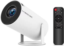 CreateEcom beamer - projector - 8K - Android 14 Projector - Wifi6 - 290ANSI - BT5.4 - 1080P 1280*720P - Cinema Buitenprojector - Draagbaar - wit — thumbnail 1