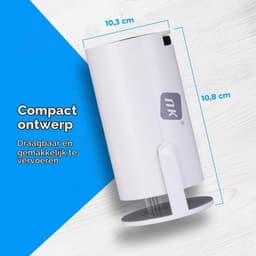 Draagbare Beamer Full HD 1080p - Wifi Bluetooth Verbinding - 3 W Luidspreker - LCD Scherm - Voor Thuisbioscoop En Entertainment — thumbnail 3