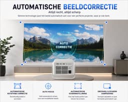 Beamer– Thuisbioscoop Projector – Full HD 1080p - 4K / 8K ondersteuning – Bluetooth 5.4 – Android 14 – WiFi 6- OEM geproduceerd door Magcubic — thumbnail 2