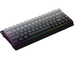 Amply K68 Draadloos Mechanisch Gaming Toetsenbord, 68 Toetsen 65%, Hot-Swap, RGB - Polar Night Black