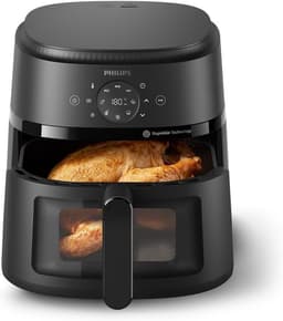 Philips 2000 Series Airfryer XXL - Kijkvenster - RapidAir - 6.2L - Voor 5 Personen - Zwart — thumbnail 2