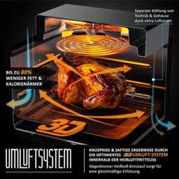 Luchtfriteuse 4-in-1 met 12 programma's - oven, grill en drogen — thumbnail 3