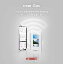 Warmup 7iE Smart Matter WiFi thermostaat voor vloerverwarming - Wolk wit — thumbnail 3