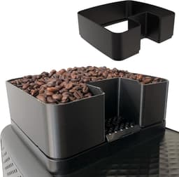 Koffiebonenhouder voor Philips EP 1200 2200 5400, Extra capaciteit, 2L | Accessoire voor Philips koffieapparaat, Vaste montage bonen verhoger — thumbnail 1