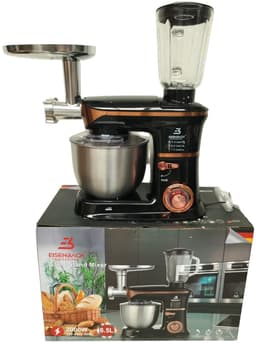 Eisenbach 6.5 L Keukenrobot 2000W Foodprocessor Blender & Vleesmolen — thumbnail 5