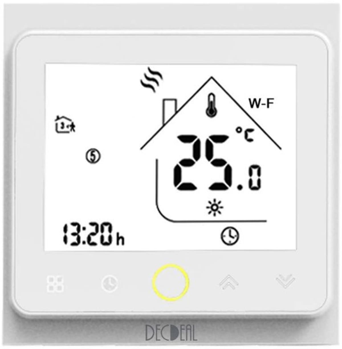WiFi Smart Thermostaat Water/Gas Boiler Thermostaten Programmeerbare Temperatuurregelaar APP Afstandsbediening Compatibel met / 5A, GC — afbeelding 1
