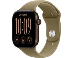Apple Watch Series 12 - Wifi - 42 mm - Donkerbrons - S/M