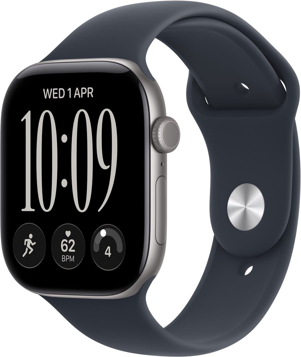 Apple Watch Series 12 - Wifi - 42 mm - Spacegrijs - S/M — afbeelding 1