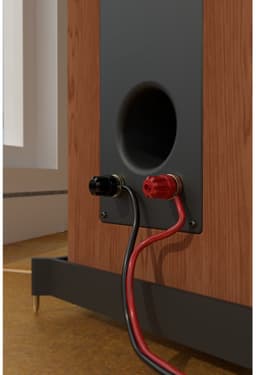 Goobay luidsprekerkabel op rol 10 m rood en zwart met twee CCA-aders van 4 mm² — thumbnail 4