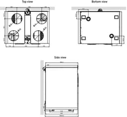 Duco WTW unit DucoBox Energy Comfort Plus D450 — thumbnail 2