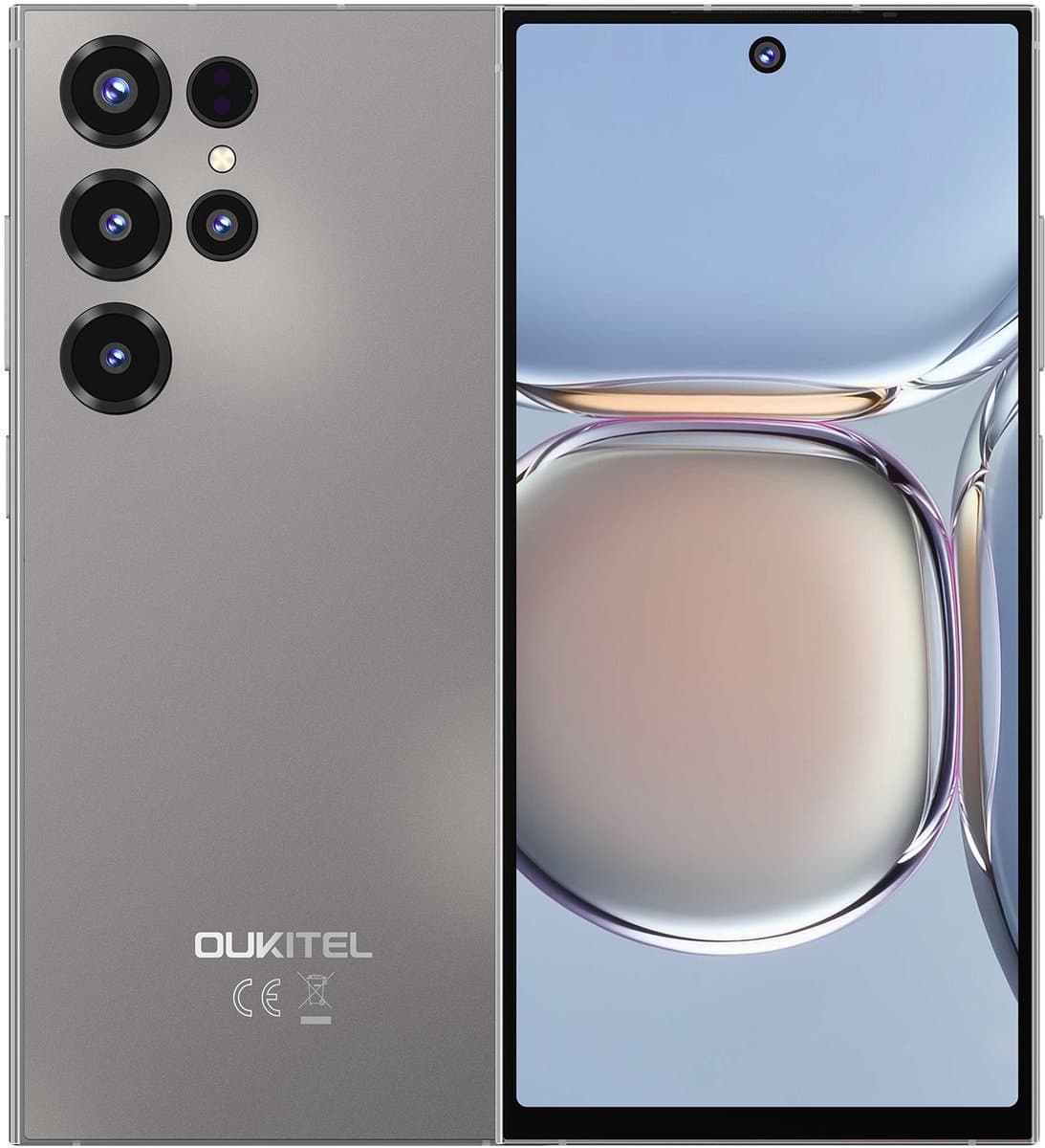 OUKITEL C67 Smartphone 24GB RAM-256GB ROM-6.73 inch 120HZ HD-64MP Camera-Android16-GPS-4G — afbeelding 1
