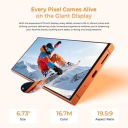 OUKITEL C67 Smartphone 24GB RAM-256GB ROM-6.73 inch 120HZ HD-64MP Camera-Android16-GPS-4G — thumbnail 5