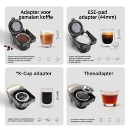 HiBREW H1B Espressomachine - 6-in-1 - Voor Capsules, ESE en Gemalen Koffie — thumbnail 5