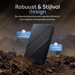 EDSYS Externe Harde Schijf 1 TB – HDD Hard Drive – Externe HDD Harddisk – Plug & Play – Extra Opslag — thumbnail 3