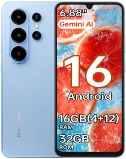 Blackview WAVE 10C Smartphone 16GB(4+12) RAM 32GB ROM Blauw — thumbnail 1