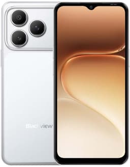 Blackview WAVE 7C Smartphone 4G - 16GB RAM - 128GB ROM - 6,56 inch - Android 16 Telefoon - 5000 mAh - Dual SIM - GPS - OTG - Zilver — thumbnail 1