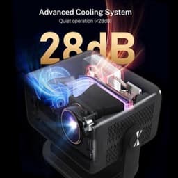 Beamer Intelligente Projector - 1080p Natief - 800 ANSI Lumen - LCD - Draagbaar - Voor Gaming Onderwijs Thuisbioscoop Zakelijk — thumbnail 3