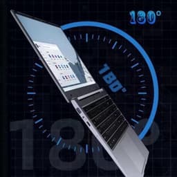 Laptop Zilver 16GB RAM 2TB SSD - 14.1 Inch IPS Scherm - Intel Core I9 - Windows 11 Pro - Draagbare Notebook — thumbnail 5