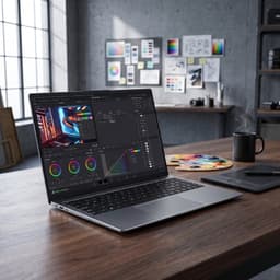 Firebat U6B Windows laptops - Gaming Lapto - 16 inch 2.5K IPS laptop - AMD Ryzen™ 7 H255 - 120Hz - 16GB DDR5 RAM - 512GB SSD - Windows 11 - Aluminium bovenklep - Stevige behuizing - Draagbaar — thumbnail 5
