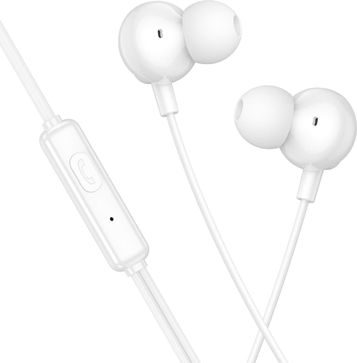 Hoco M117 Oordopjes met Draad - In-Ear Oordopjes met Microfoon - 3,5mm Jack - Helder Geluid - Universele Aux Aansluiting — afbeelding 1