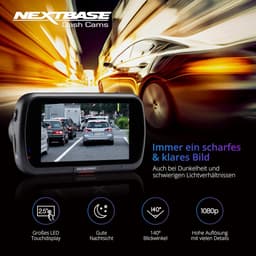 SnelShoppen - Dashcam Auto 1080p Full HD met Wifi, GPS, 64 GB SD-kaart, 2,5 inch Touchscreen, Noodsituatie SOS, Parkeermodus, Magneethouder — thumbnail 5