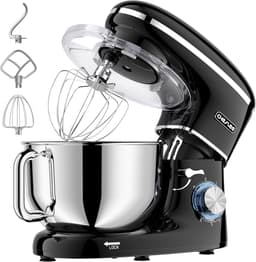 SnelShoppen - Cheflee Food Processor Zwart - Multifunctionele Keukenmachine met Snijd- en Mixfunctie - Perfect voor Smoothies, Soepen, en Salades - Va — thumbnail 1