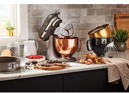 Mengkom RVS - Keukenmachine Kom - Bakken en Mixen - Ergonomische Handgreep - 4.8 Liter - Koper — thumbnail 2