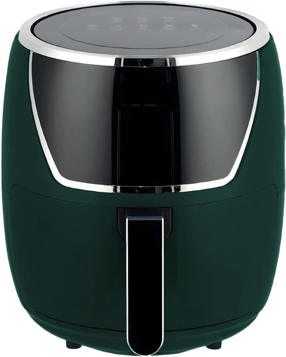 Luchtfriteuse - Airfryer Heteluchtoven - Gezond Koken - 360 Graden Heteluchtcirculatie - 5 Liter - Groen — afbeelding 1