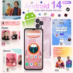 OUKITEL C3 Smartphone-5000mAh-16GB RAM-64GB ROM-13MP-6,52" HD-Android 14-Dual 4G-OTG-GPS — thumbnail 3