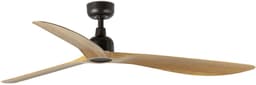 Faro Barcelona 34360 Outwood L plafondventilator bruin/eikenhout 150 cm - Afstandsbediening - Stille en zuinige DC-motor - 6 snelheden - zomer en winterstand — thumbnail 1