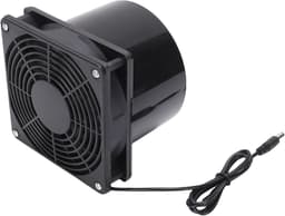 Ventilator op Zonne-energie - Zonneventilator Afzuigventilator - Luchtcirculatie - Weerbestendig ABS - 10W - Zwart — thumbnail 5