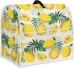 Stand Mixer Cover - Keukenmachinehoes Apparaatbeschermer - Keuken Organisatie - Met Opbergvak - 37 cm Hoog - Tropical Monstera — thumbnail 5