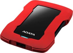 Externe Harde Schijf - Opslagapparaat Data - Bestanden Opslaan - Schokabsorberende Behuizing - 2TB - Rood — thumbnail 4