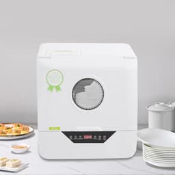 Tafelvaatwasser - Kleine vaatwasser - Keuken Gemak - Energiezuinig - 2-5 personen - Wit — thumbnail 4
