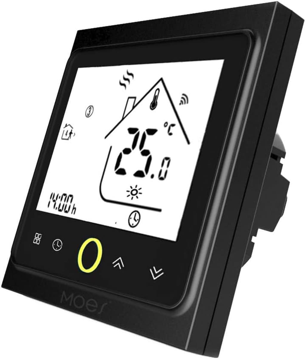 Slimme Thermostaat - Verwarming Regelaar - Energie Besparen - Programmeerbare Schema's - 5 tot 35 Graden - Wit — afbeelding 1