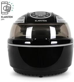 Hetelucht Frituurpan - Airfryer Oven - Gezond Koken - Vetvrij Bakken - 9 Liter - Zwart — thumbnail 5