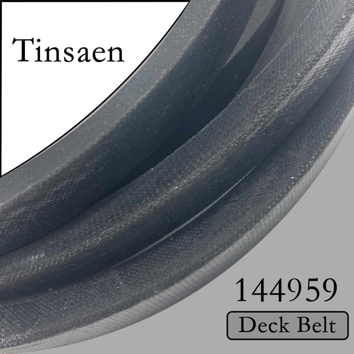 Aandrijfriem Grasmaaier - V-snaar - Gazon Onderhoud - Kevlar Versterkt - 1/2" x 95" - Zwart — afbeelding 1