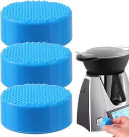 Keukenmachine Schakelaarhoes - Beschermhoes Draaischakelaar - Keukenhygiëne - Slijtvast Siliconen - 8 cm Diameter - Blauw — thumbnail 5