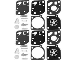 SnelShoppen - 2 Sets Grasmaaier Carburateur Reparatieset RB-27 Compatibel met Zama C1U-K10A C1U-K12 Voor Tuinonderhoud